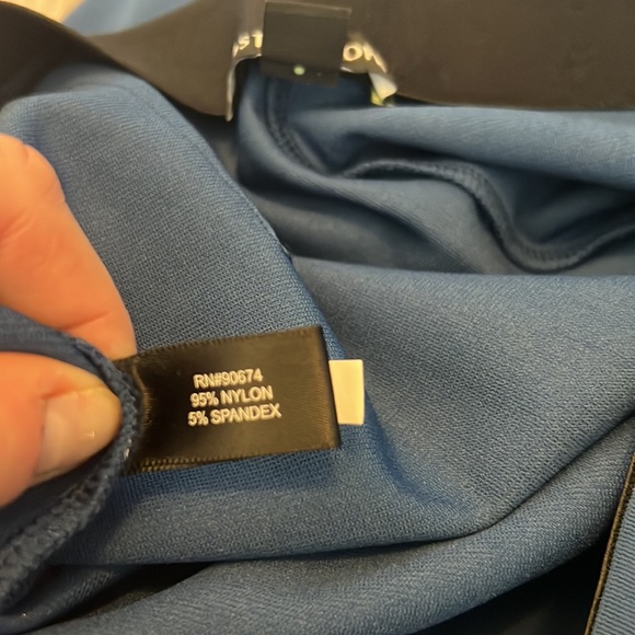 BOSTON PROPER Blue Pull On Leggings Pants Beyond Travel | medium - Picture 6 of 9